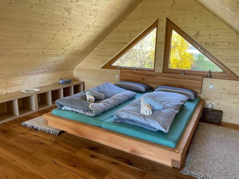 Zweistoeckiges Natur-Holzhaus Mit Berg- & Seesicht Horgenzell Екстер'єр фото