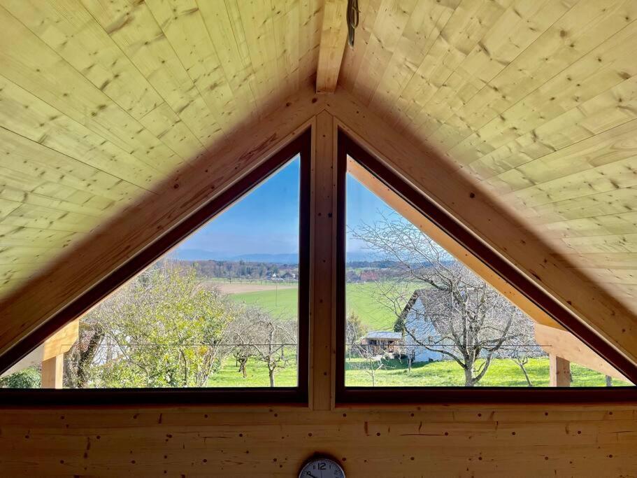 Zweistoeckiges Natur-Holzhaus Mit Berg- & Seesicht Horgenzell Екстер'єр фото