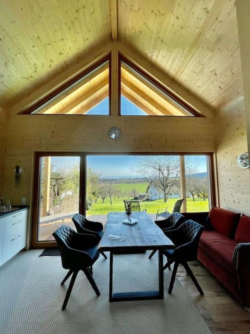 Zweistoeckiges Natur-Holzhaus Mit Berg- & Seesicht Horgenzell Екстер'єр фото